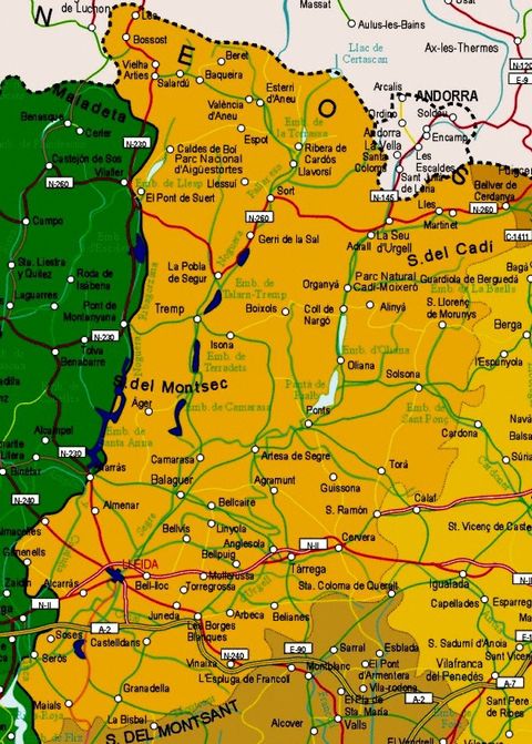 Lieida Map